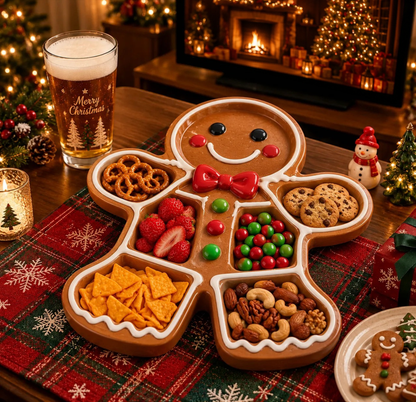 🎄 Christmas Snack Serving Tray
