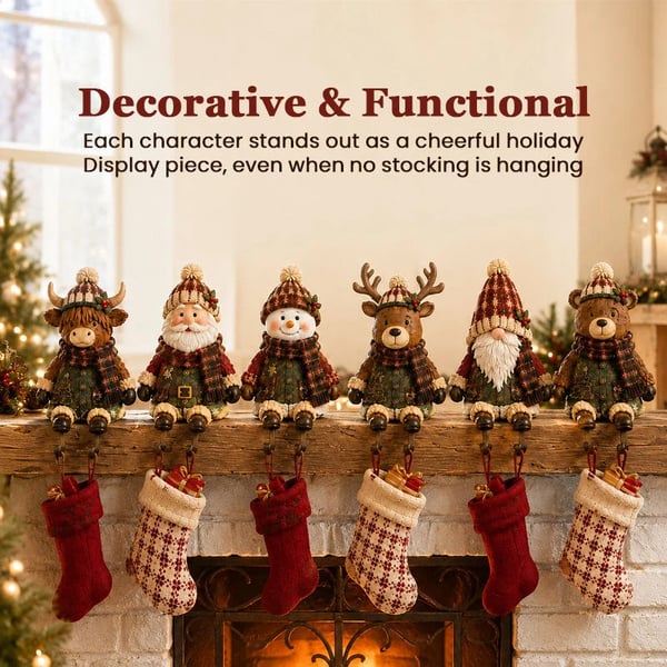 Christmas Stocking Holder Shelf Sitters (📦Buy 2 Free Shipping)