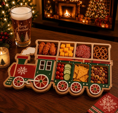 🎄 Christmas Snack Serving Tray