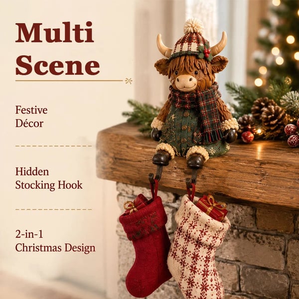 Christmas Stocking Holder Shelf Sitters (📦Buy 2 Free Shipping)