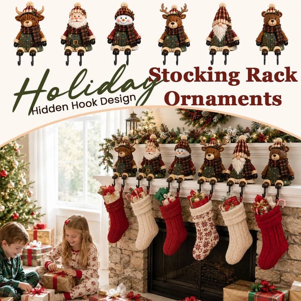 Christmas Stocking Holder Shelf Sitters (📦Buy 2 Free Shipping)